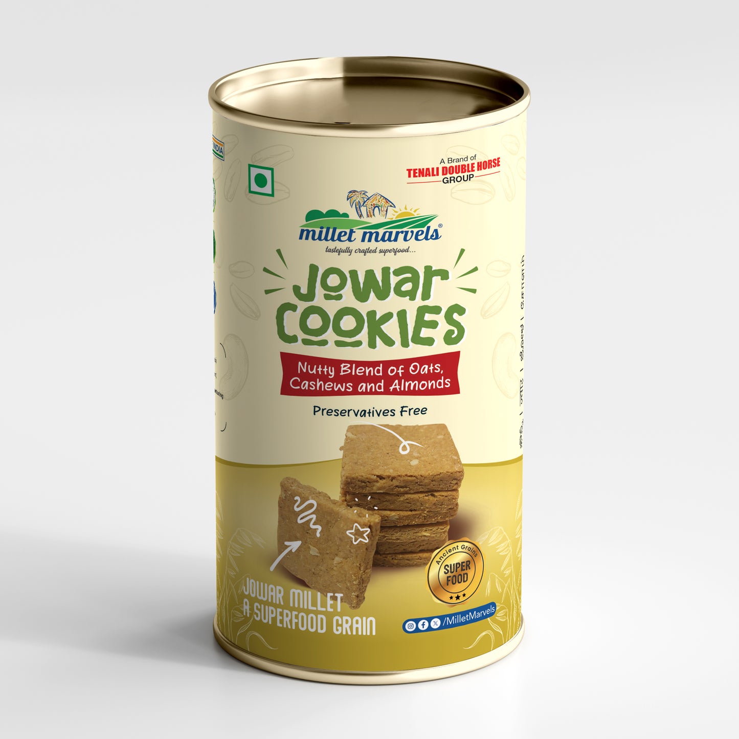 Jowar Cookies 150 Grams