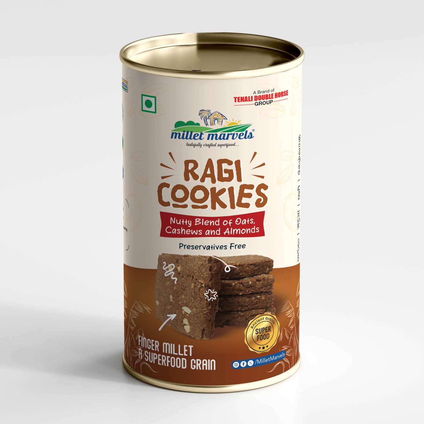 Ragi Cookies 150 Grams