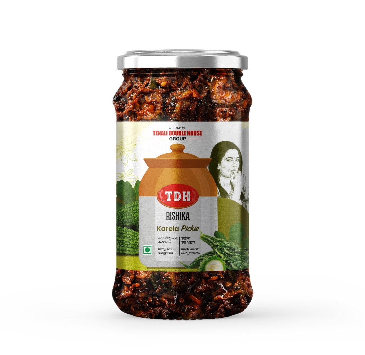 TDH Rishika Karela Pickle