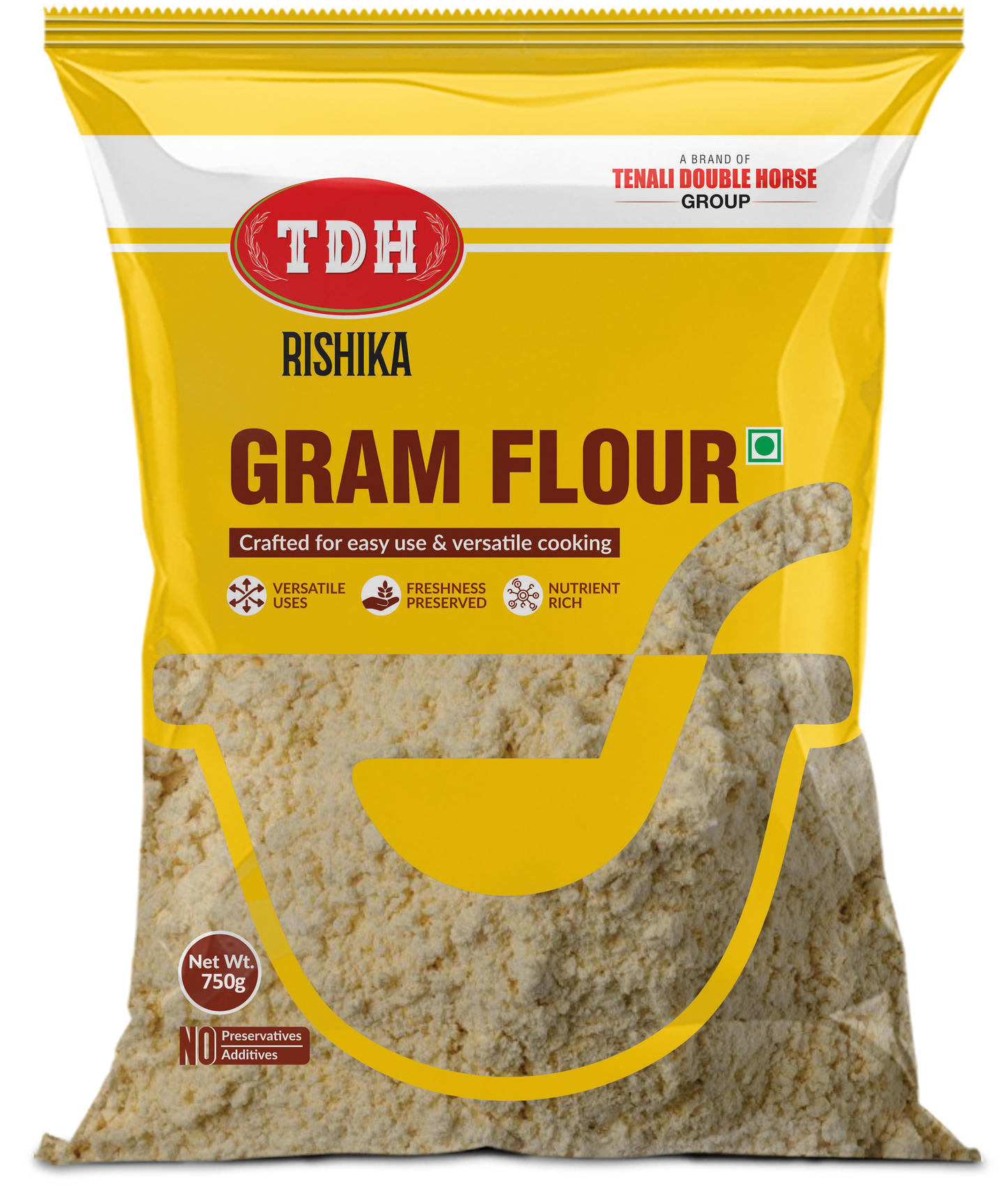 TDH Rishika Gram Flour ( Besan) 750 Grams