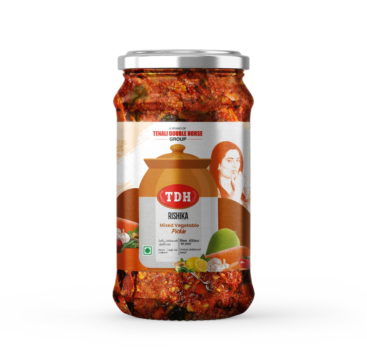 Mixed vegetable pickle 250 Grams
