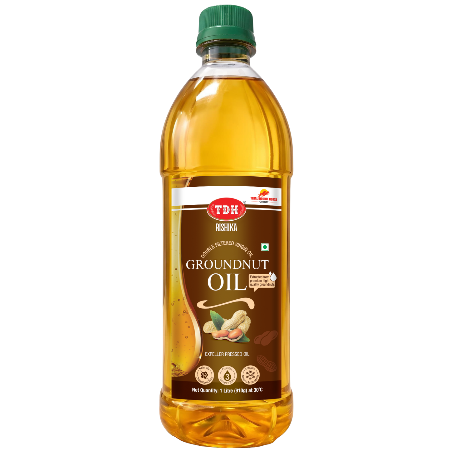 TDH Rishika Groundnut Oil 1 Litre