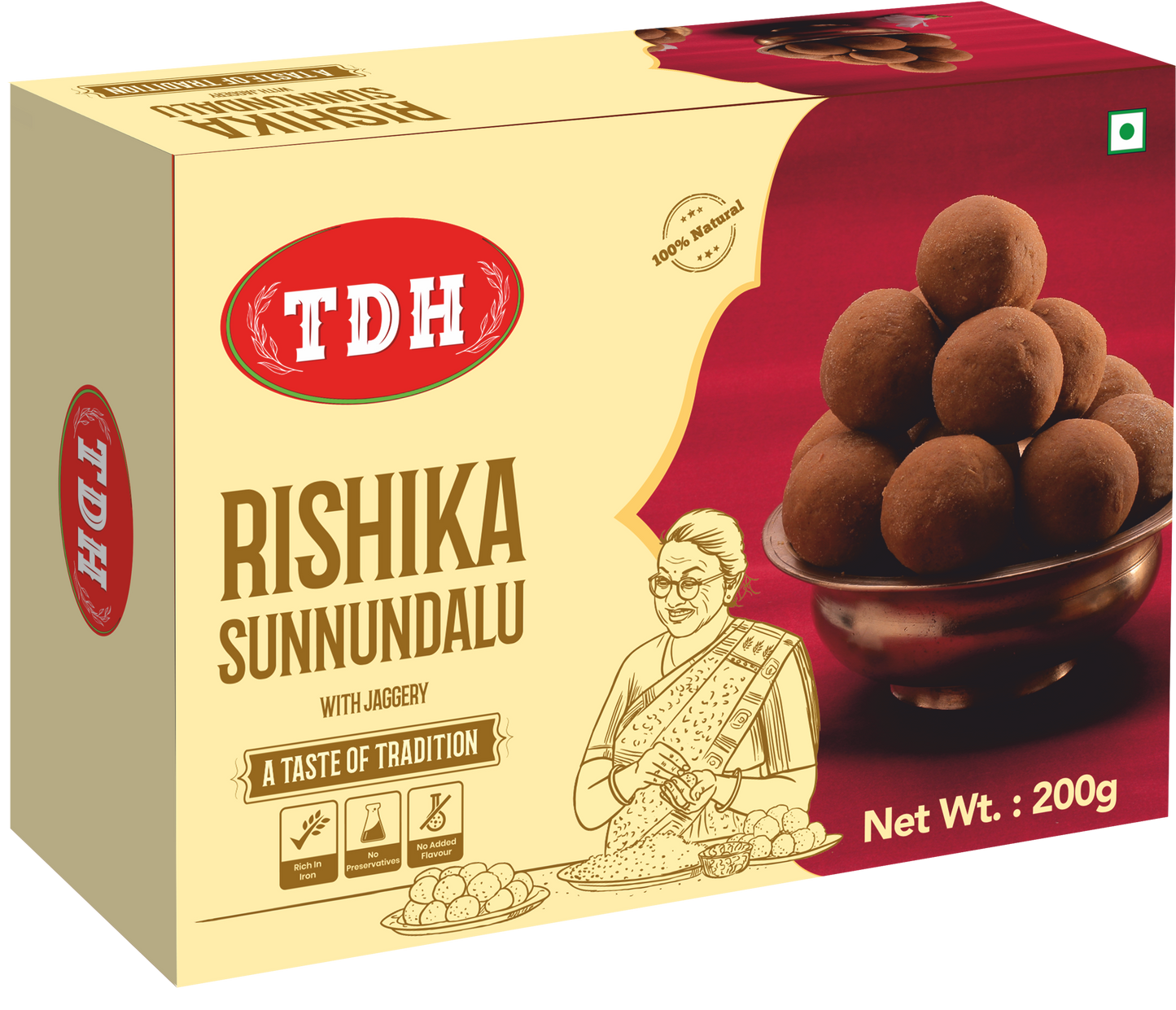 Rishika Sunnundalu Pack of 5 (200 Grams)