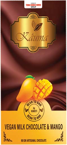 Vegan Milk Chocolate & Mango 90 GRAMS