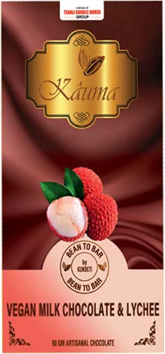 Vegan Milk Chocolate & Lychee 90 GRAMS