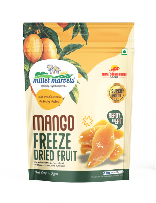 Mango Freeze Dried Fruit – 100% Natural Crispy Superfruit Snack