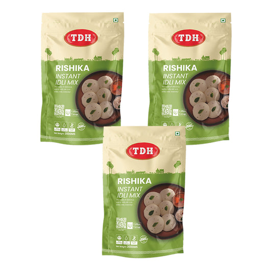 TDH Rishika Instant Idly Mix Pack of 3