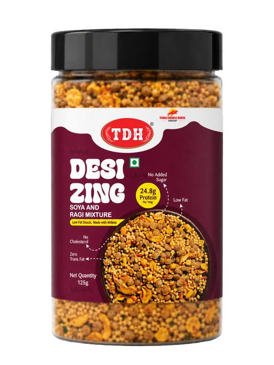TDH DESI ZING SOYA AND RAGI MIXTURE 125g