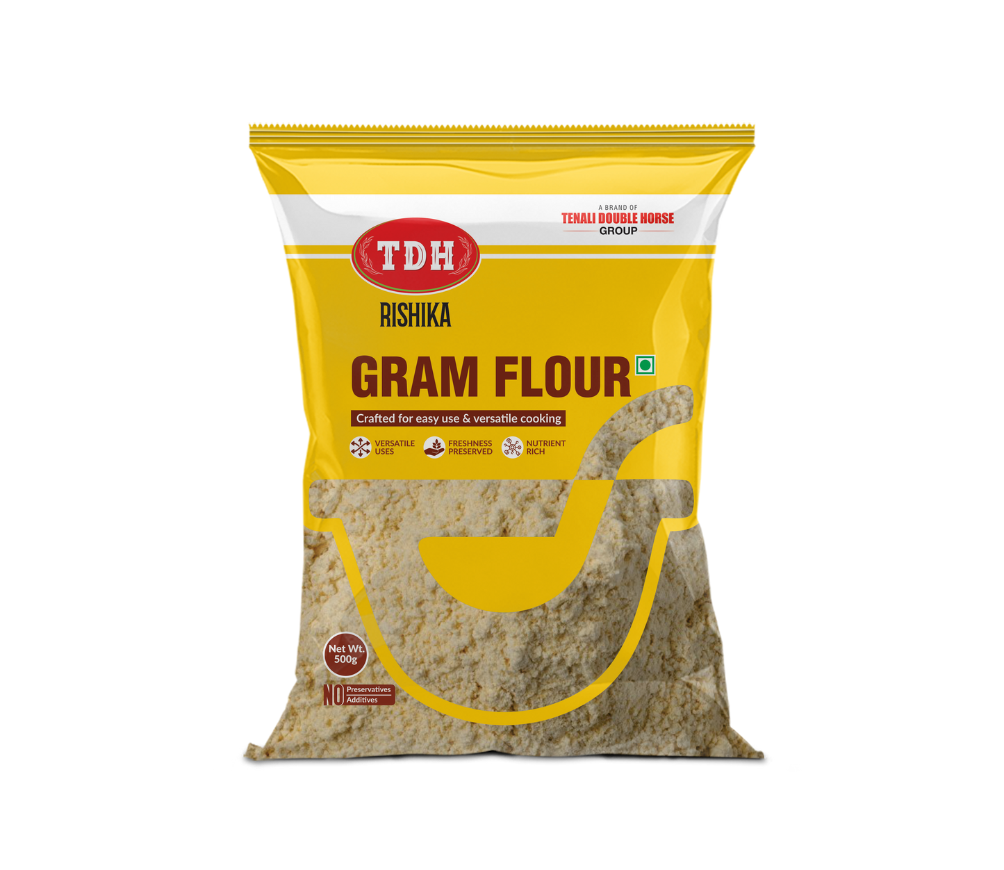 TDH Rishika Gram Flour ( Besan) 500 Grams