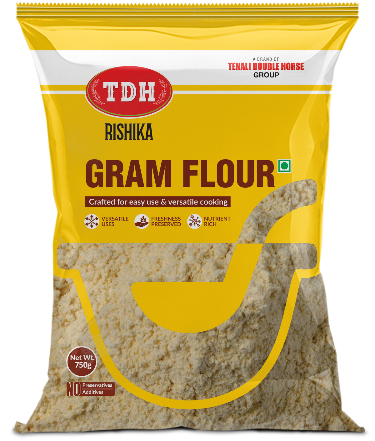 TDH Rishika Gram Flour ( Besan) 750 Grams