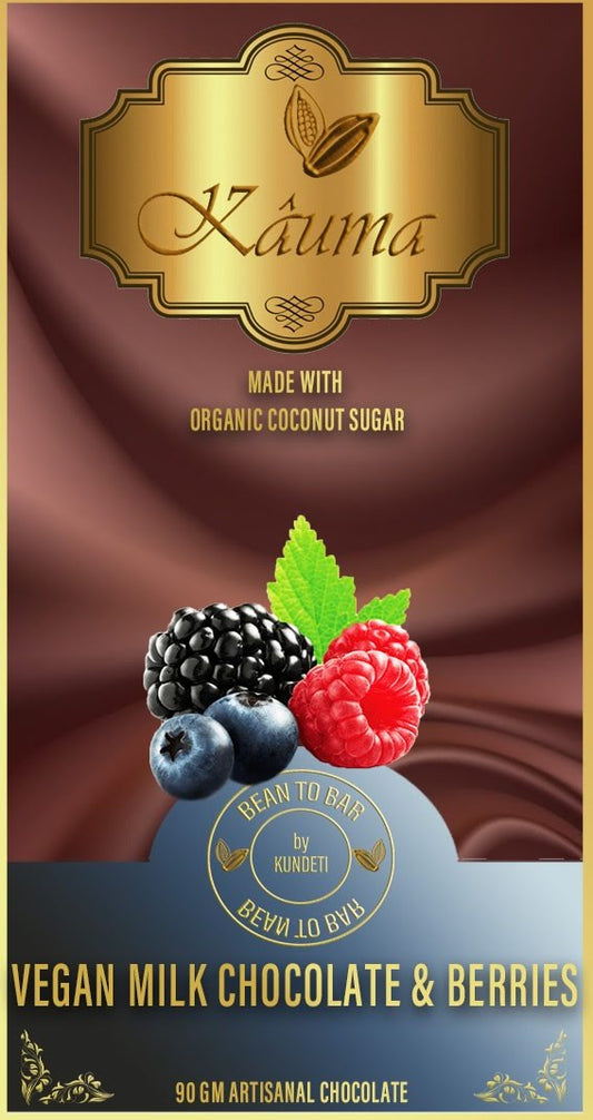 Vegan Milk Chocolate and Berries