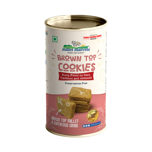millet marvels browntop cookies