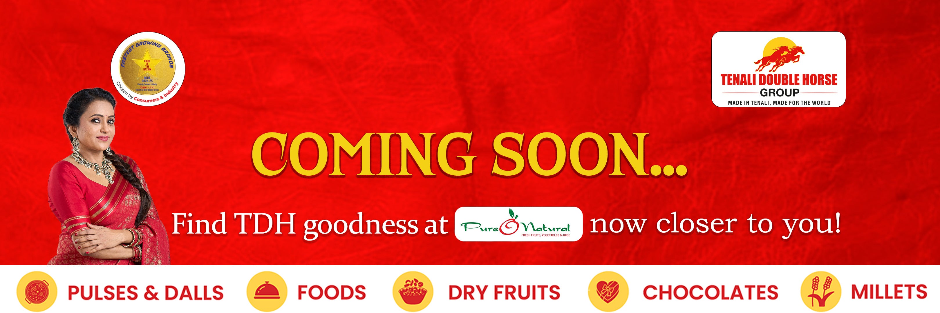 coming soon all tdh products in pureOnatural
