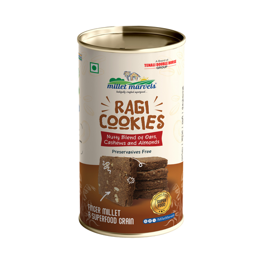 ragi cookies millet marvels