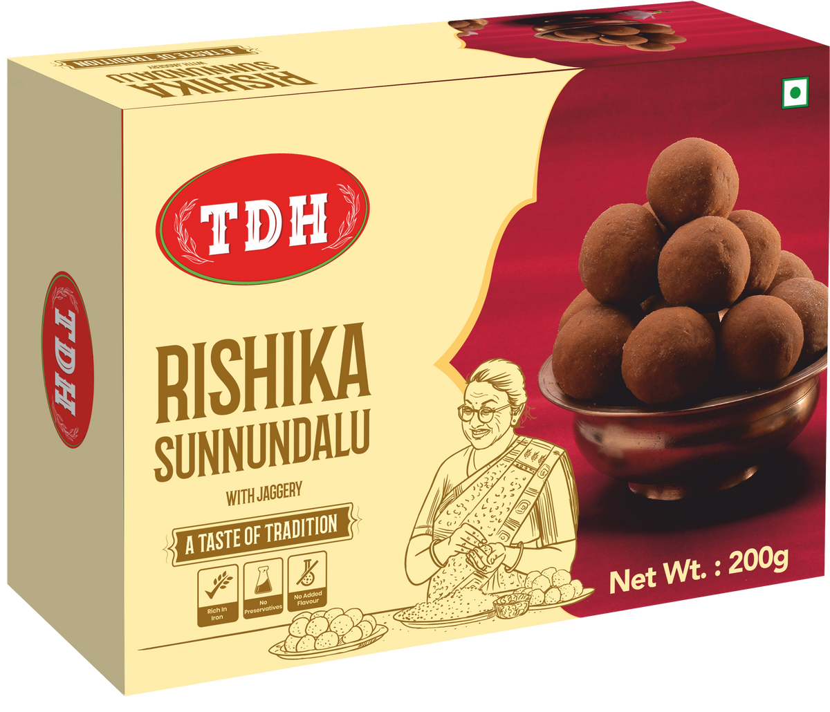 Rishika Sunnundalu – 200g (Urad Laddu)