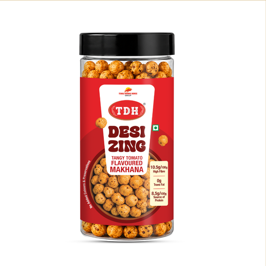 TDH- Desi Zing Tangy Tomato Flavoured Makhana (35 Grams)