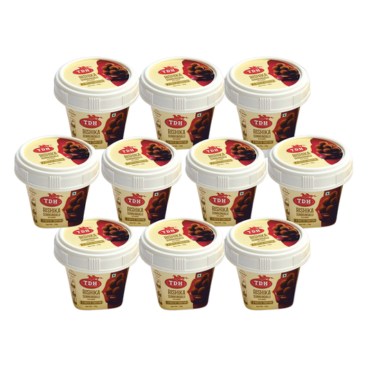Multiple containers of TDP Doshika on a white background